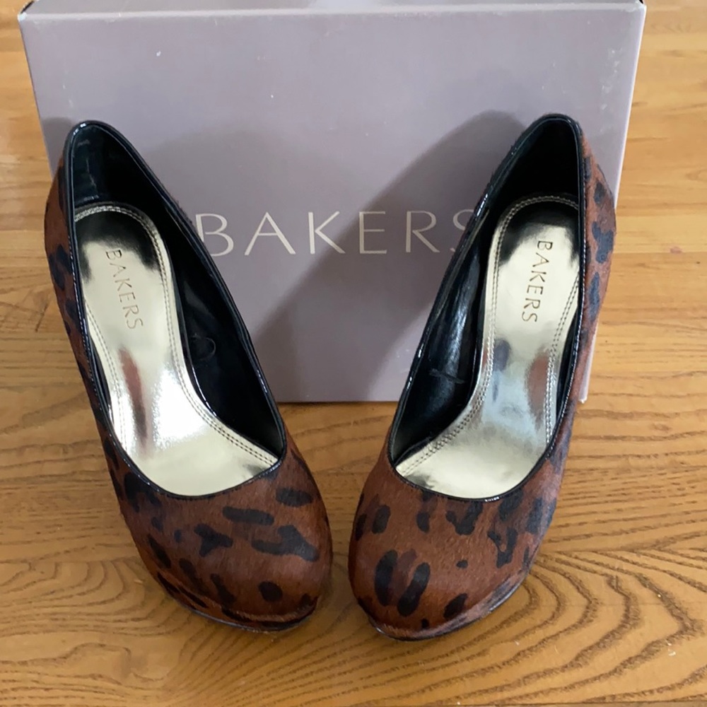 Baker leopard print High heels